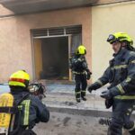 Incendio en una peña en fiestas de Vila-real