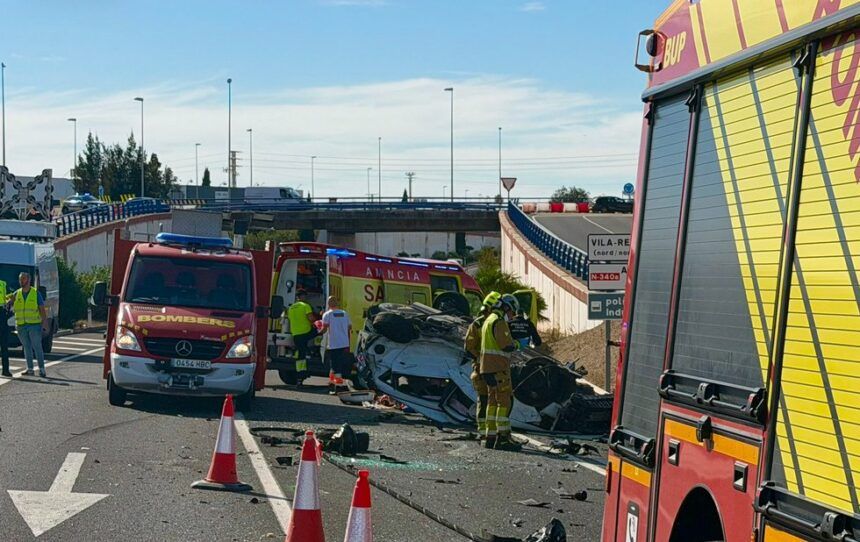 Accidente con fallecidos en Vila-real