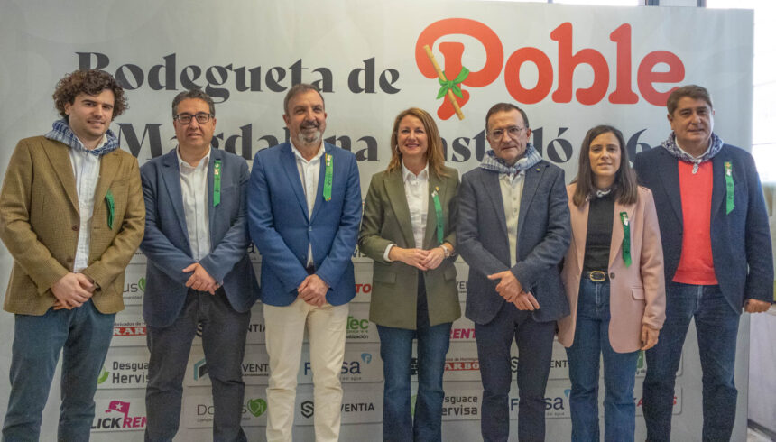 Begoña Carrasco alcaldesa de Castellón en la bodegueta de Poble