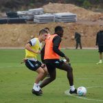 Entrenamiento antes del Eibar – CD Castellón