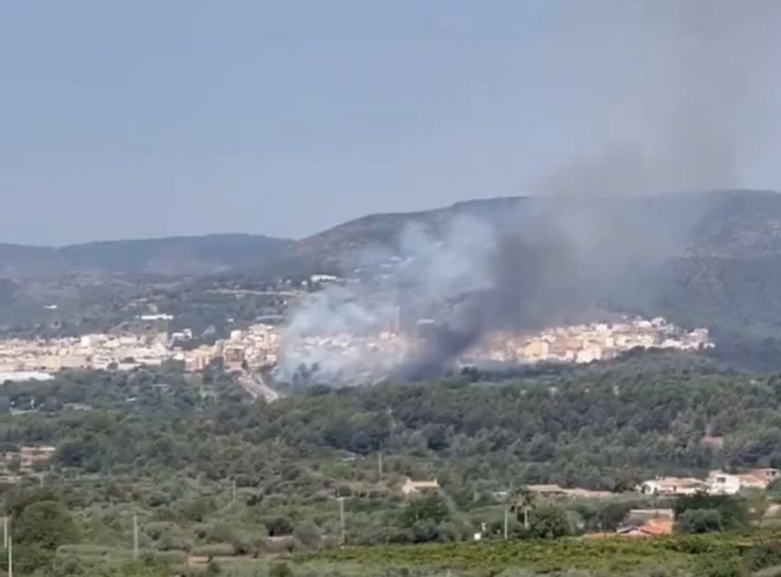 Incendio en l'Alcora