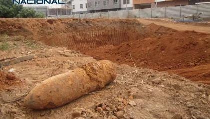 Localizan una bomba de la Guerra Civil en Castellón