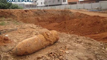 Localizan una bomba de la Guerra Civil en Castellón