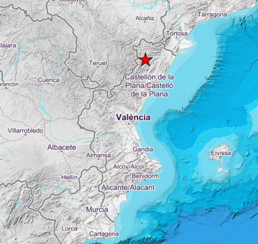 Terremoto sacude Castellón
