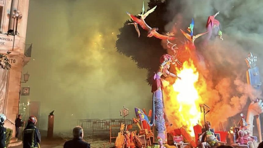Falles de Burriana cremà