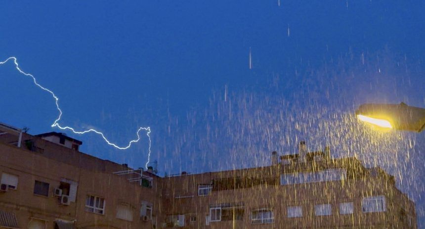 Lluvias en la provincia de Castellón