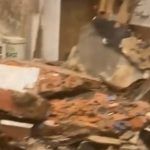 Una casa se derrumba en Betxí