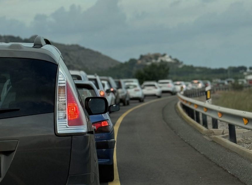 La carretera N-340 de Castellón es una de las más peligrosas y saturadas de España