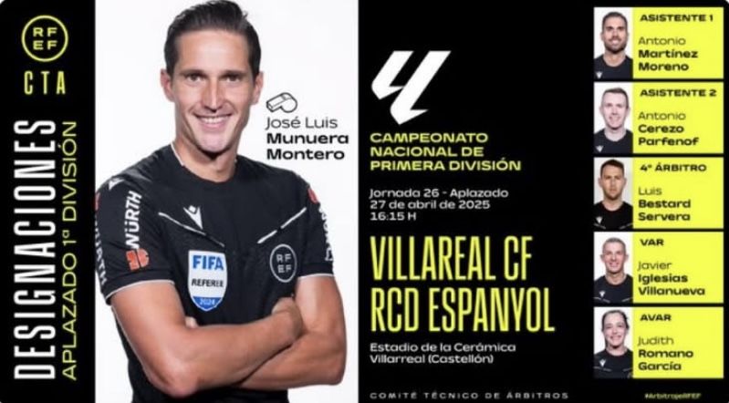 RFEF le roba al Villarreal