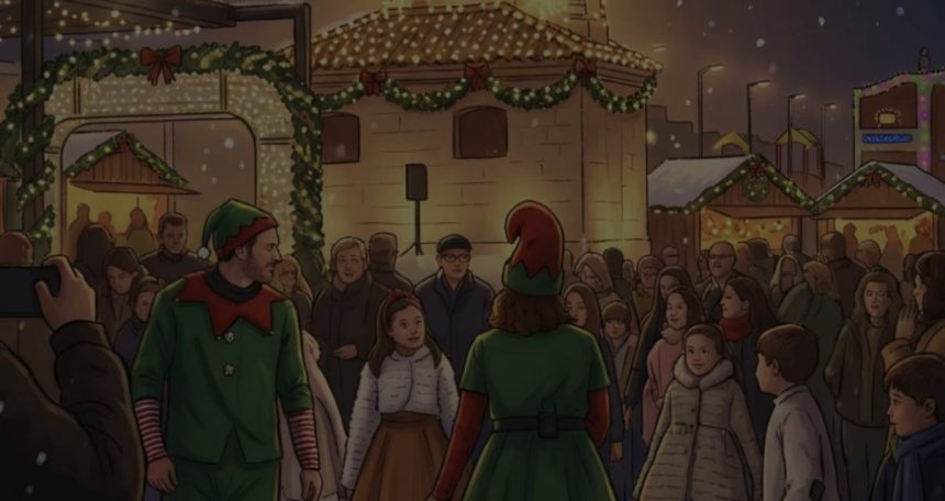 Encendido de luces del PortCastelló