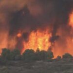 Incendio Vall d'Uixó