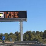 Mensaje de la DGT por el eclipse solar