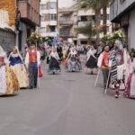 Ofrenda a la Virgen de la Misericordia de las Fallas de Burriana