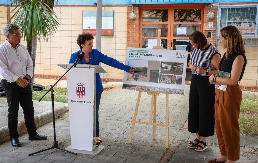Onda inicia las obras de la nueva Escuela Infantil Sambori con una inversión de 2,7 millones de euros