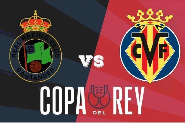Partido de dieciseisavos de la Copa del Rey Racing vs Villarreal