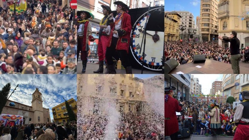 Campanadas de Nochevieja Infantiles Almassora, Castellón y Vila-real