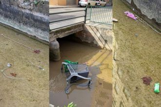 La acequia de Vila-real llena de basura