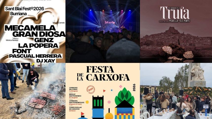 Planes, actividades y conciertos para hacer en la provincia de Castellón