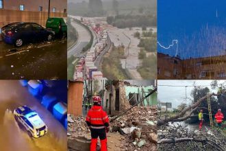 Imágenes de la DANA Alice en la provincia de Castellón