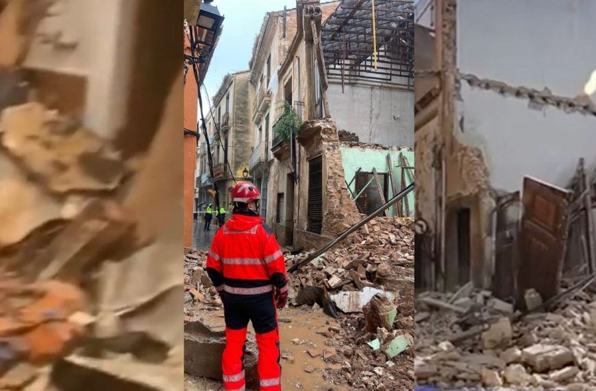 Se derrumban casas en Betxí, Vila-real y Burriana