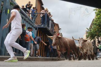 Encierro de José Enrique Fraile de Valdefresno en las fiestas Vila-real
