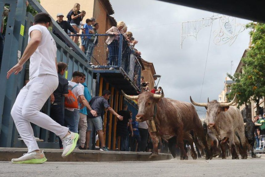 Encierro de José Enrique Fraile de Valdefresno en las fiestas Vila-real