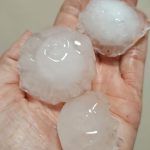 La tormenta de lluvia y granizo en Castellón