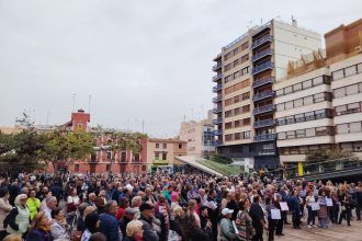 Manifestación contra la tasa de basuras Vila-real