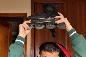 Reto sobre patines Daniel Teruel