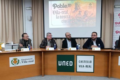 Presentació del llibre 'Vila-real, la nostra ciutat', escrita per Antoni Pitarch Font