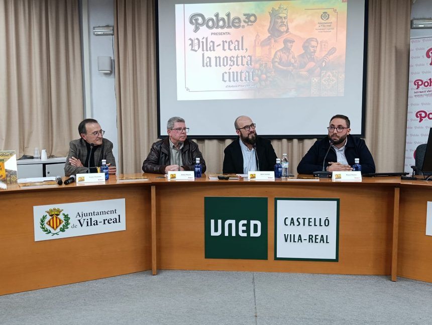 Presentació del llibre 'Vila-real, la nostra ciutat', escrita per Antoni Pitarch Font