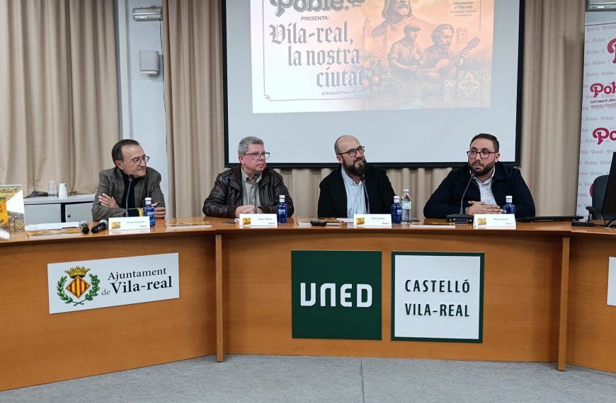 Presentació del llibre 'Vila-real, la nostra ciutat', escrita per Antoni Pitarch Font