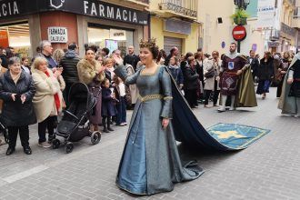 Vestido de Na Violant d'Hongría en Castellón