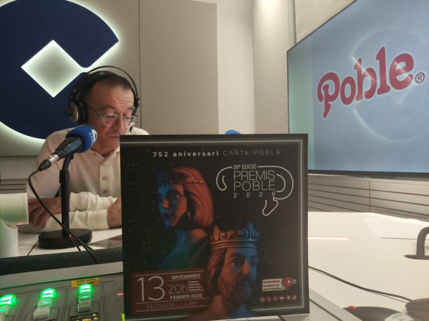 Juanjo Clemente en els estudis de Cope Castelló