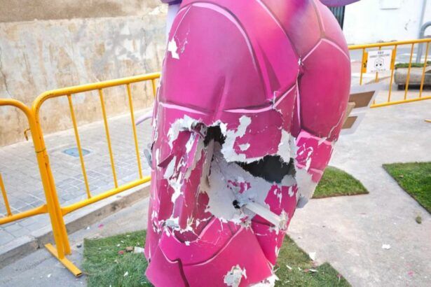 actos vandálicos falla Burriana 2026