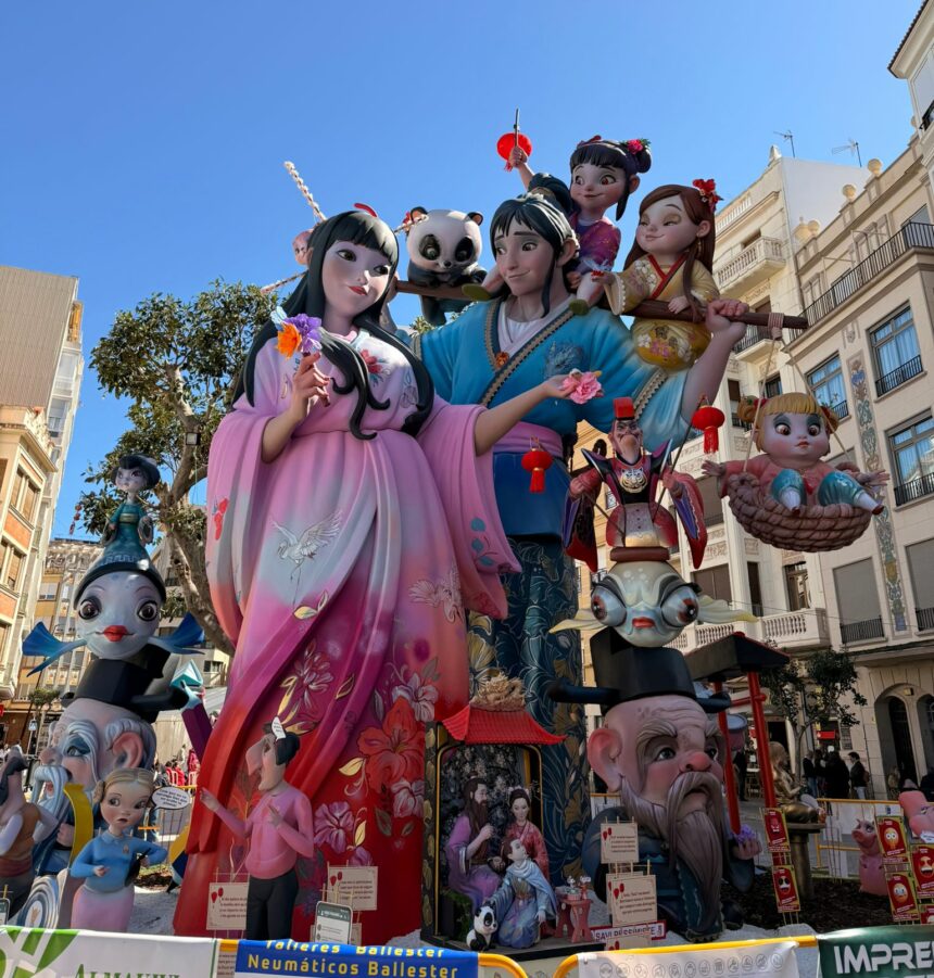 Falla Chicharro guanyadora de les falles de Burriana 2026
