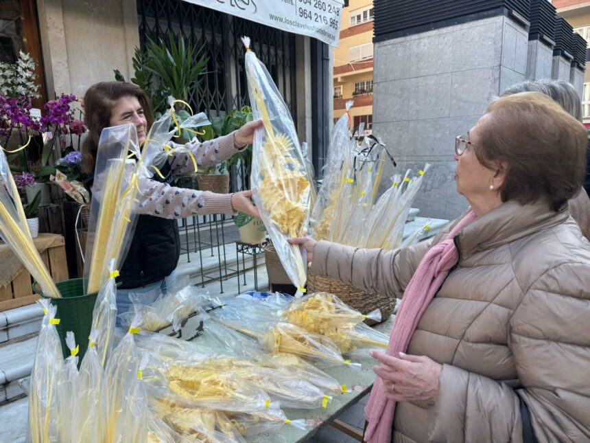Palmas domingo de ramos floristerías Castellón