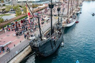 Imagen aérea Escala Castelló edición 2025