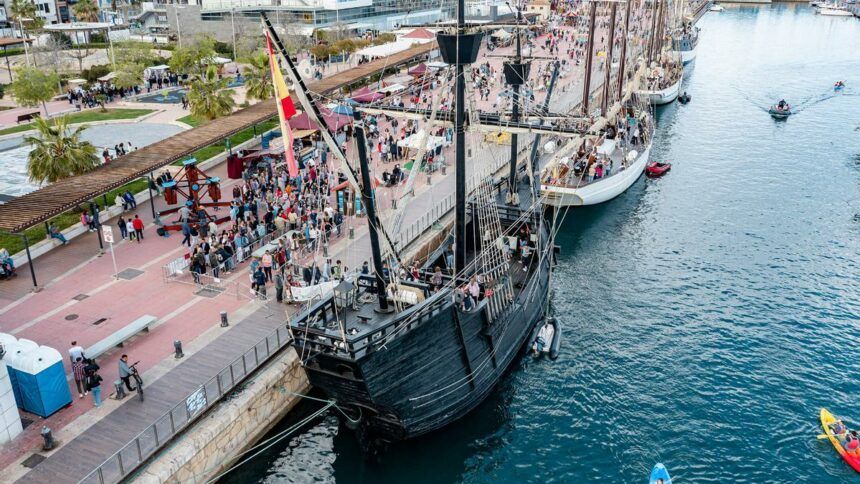 Imagen aérea Escala Castelló edición 2025