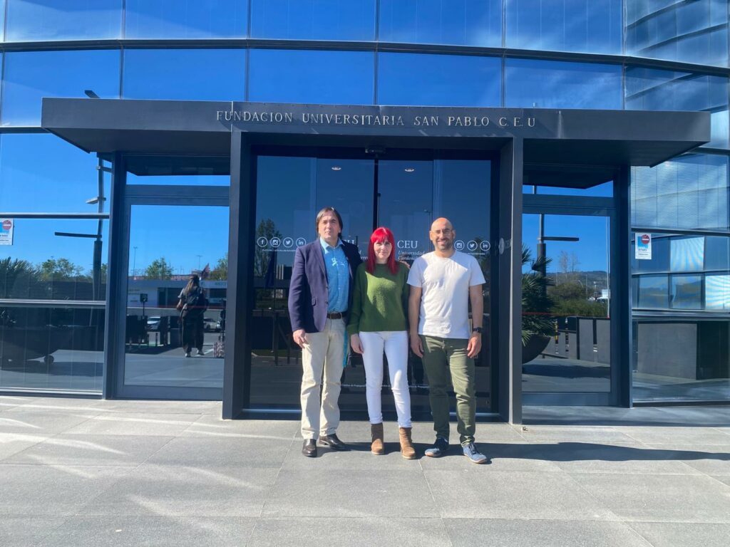 Parte del equipo estudio autismo (TEA) Castellón CEU Cardenal Herrera