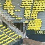 Nuevo túnel de vestuarios Estadio de la Cerámica Villarreal