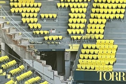 Nuevo túnel de vestuarios Estadio de la Cerámica Villarreal