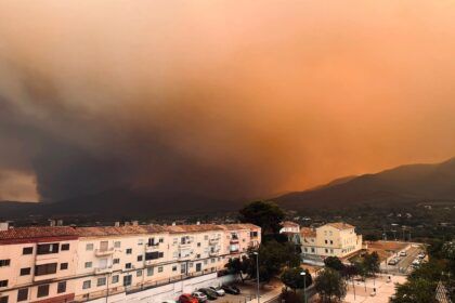 Confinan a Onda Por el Incendio de la vall d'Uixó