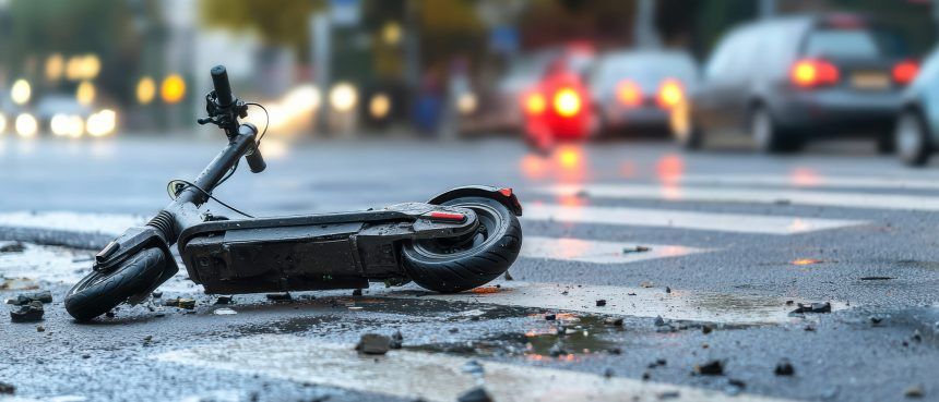 Un menor de 15 años es hospitalizado tras un accidente con su patinete en la N-340 de Vila-real