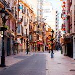El centro histórico de la ciudad de Castellón