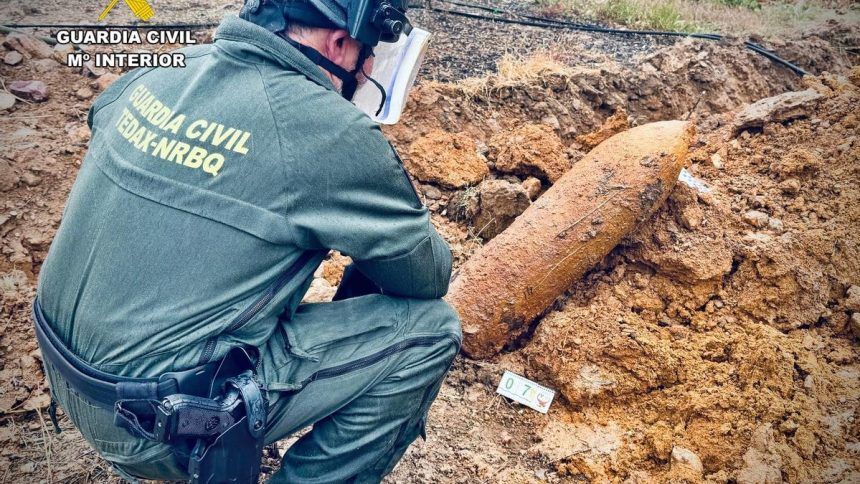 Artefacto explosivo Guerra Civil