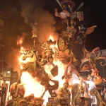 Origen de la cremà de las fallas