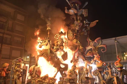 Origen de la cremà de las fallas