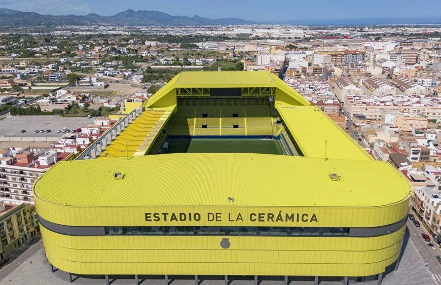 El Villarreal CF construirá una innovadora pasarela aérea que unirá los futuros vestuarios y el Estadio de la Cerámica