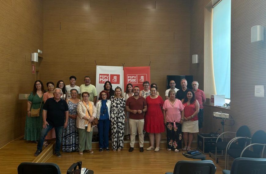 Benlloch asume la secretaría general del PSPV en Vila-real y consolida su liderazgo local